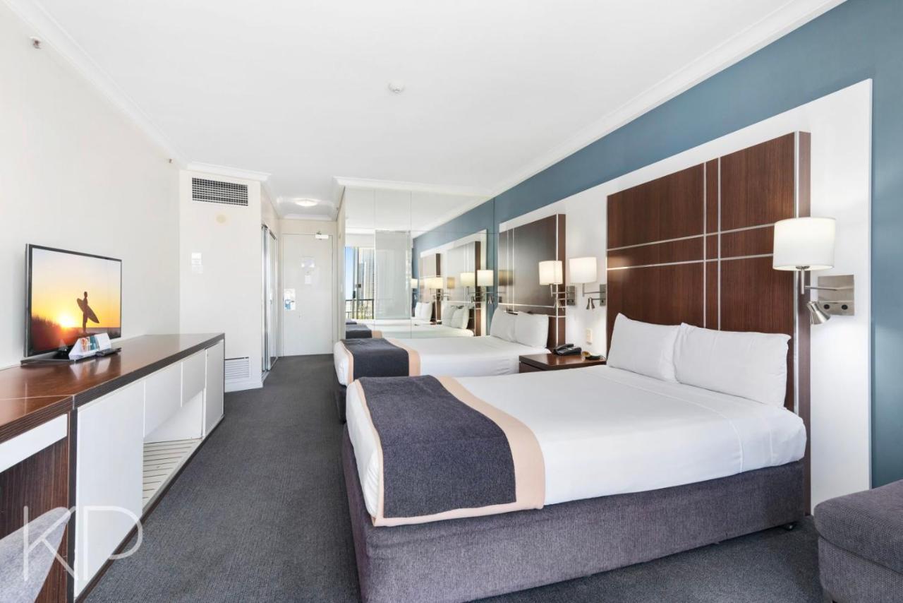Hotel Apartments On 22 View Avenue, Surfers Paradise Gold Coast Bagian luar foto